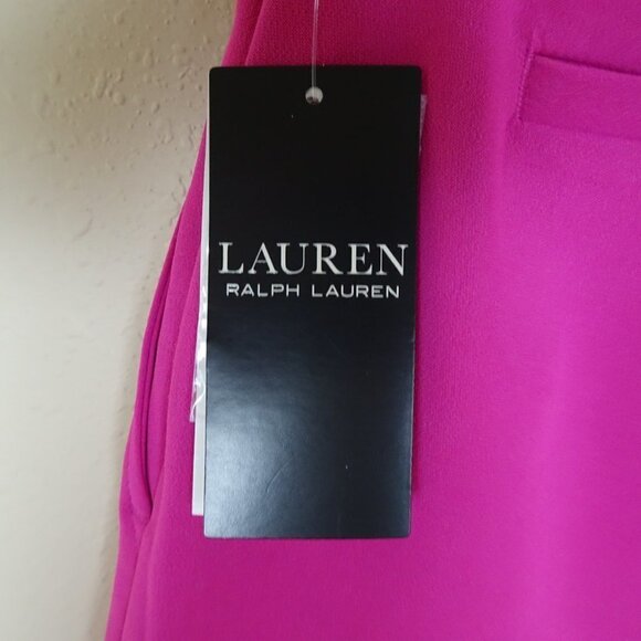 Ralph Lauren Crepe High Rise Shorts Size 4 - Picture 7 of 8